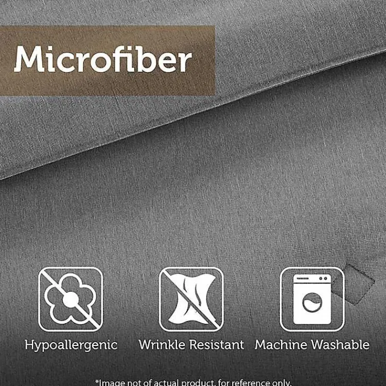 Comforters-Kirklands Home Blue Stripe Jackson 3-pc. King Comforter Set