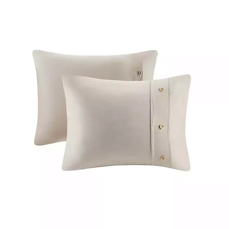 Comforters-Kirklands Home Neutral Holland 5-pc. Full/Queen Comforter Set Tan