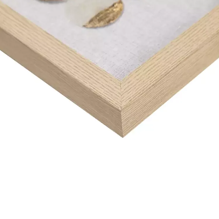 Wall Plaques-Kirklands Home Capiz Shells Emblem Framed Wall Plaques, Set of 2