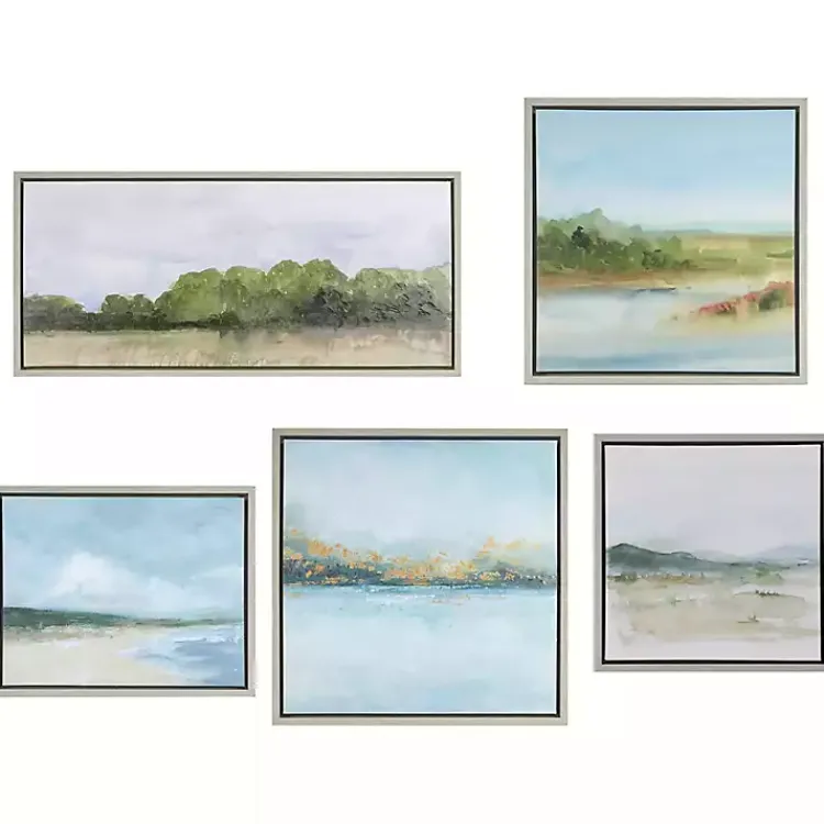 Canvas Art-Kirklands Home Martha Stewart Vista Canvas Art Prints, Set of 5