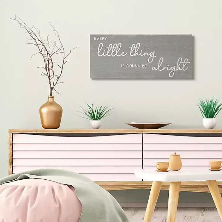 Wall Quotes & Signs-Kirklands Home Charming Every Little Thing Wall Plaque Gray