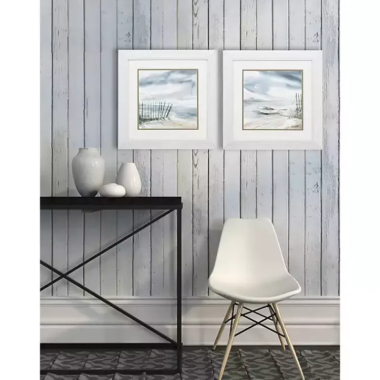 Framed Art-Kirklands Home Subtle Mist Framed Art Prints, Set of 2