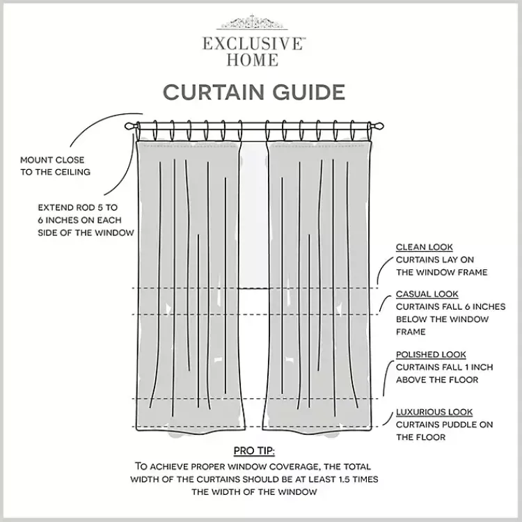 Curtains & Drapes-Kirklands Home Oatmeal Braided 2-pc. Curtain Panel Set, 108 in.