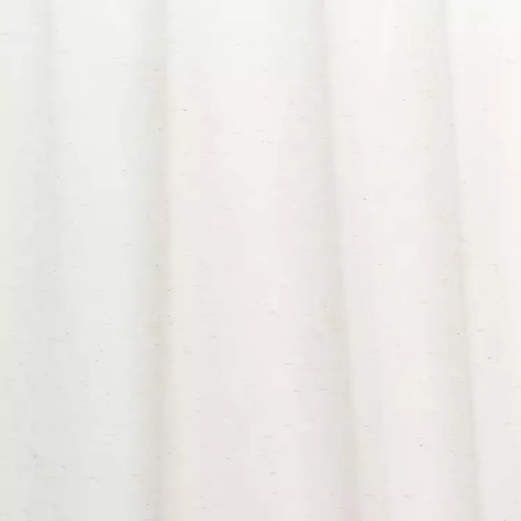 Curtains & Drapes-Kirklands Home Oatmeal Braided 2-pc. Curtain Panel Set, 96 in. Ivory