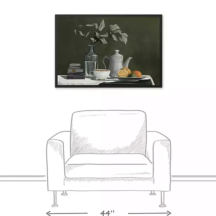 Canvas Art-Kirklands Home Antique Still Life Canvas Art Print Green