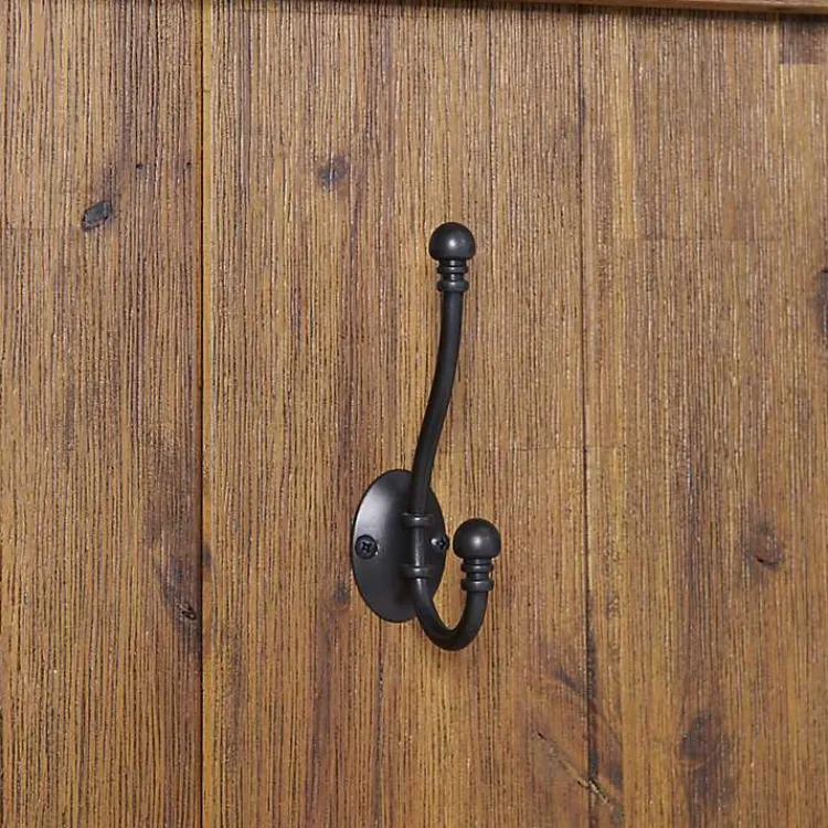 Entryway Furniture-Kirklands Home Rustic Acacia Wood Hall Tree