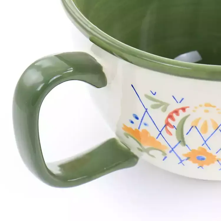 Serving & Entertaining-Kirklands Home Bright Southwest Floral Batter Bowl