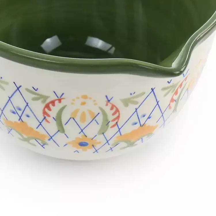 Serving & Entertaining-Kirklands Home Bright Southwest Floral Batter Bowl