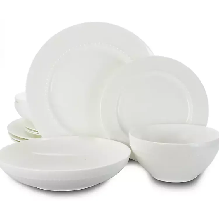Dinnerware-Kirklands Home Bone China 16-pc. Dinnerware Set White