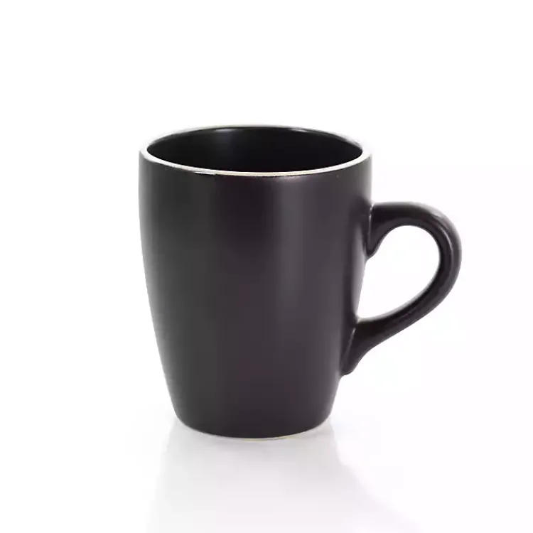 Dinnerware-Kirklands Home Modern Stoneware 16-pc. Dinnerware Set Black