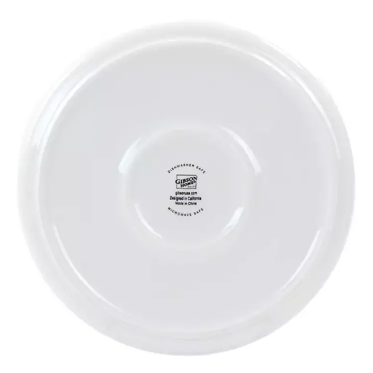 Dinnerware-Kirklands Home Modern Ceramic 16-pc. Dinnerware Set White