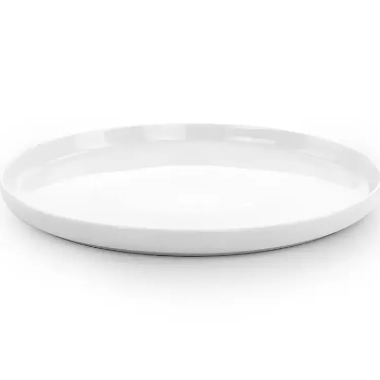 Dinnerware-Kirklands Home Modern Ceramic 16-pc. Dinnerware Set White