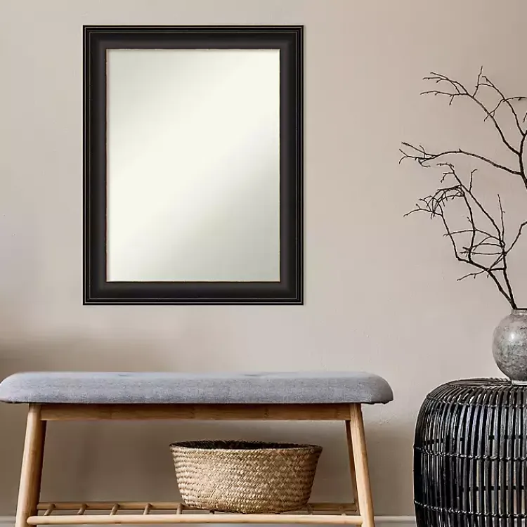 Framed Mirrors-Kirklands Home Bronze Trio Oil Rubbed Decorative Framed Mirror