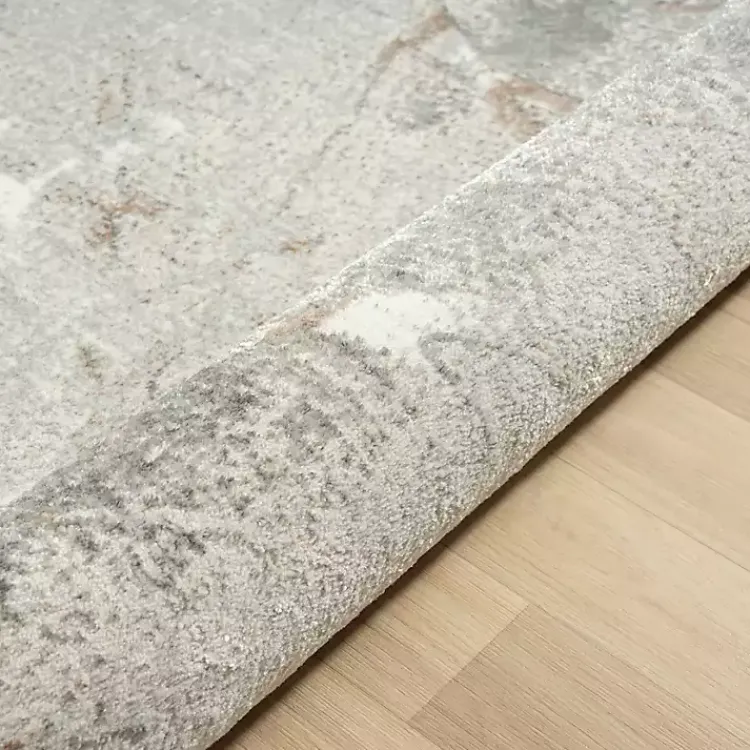 Area Rugs-Kirklands Home Fractional Stone Area Rug, 5x7 Gray