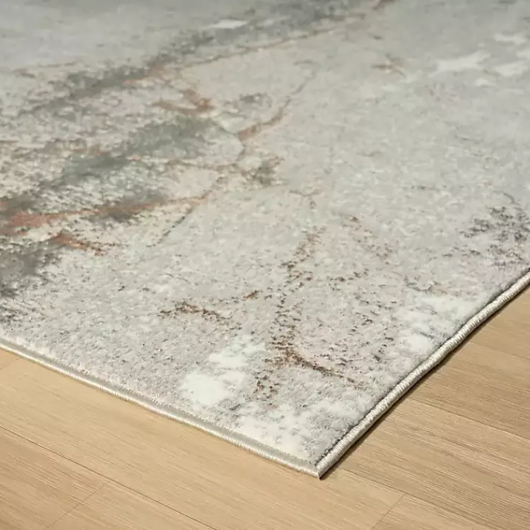 Area Rugs-Kirklands Home Fractional Stone Area Rug, 5x7 Gray