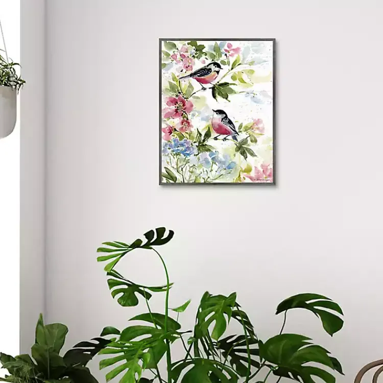Canvas Art-Kirklands Home Watercolor Birds I Framed Canvas Art Print