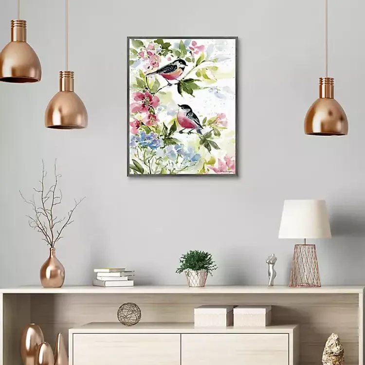 Canvas Art-Kirklands Home Watercolor Birds I Framed Canvas Art Print