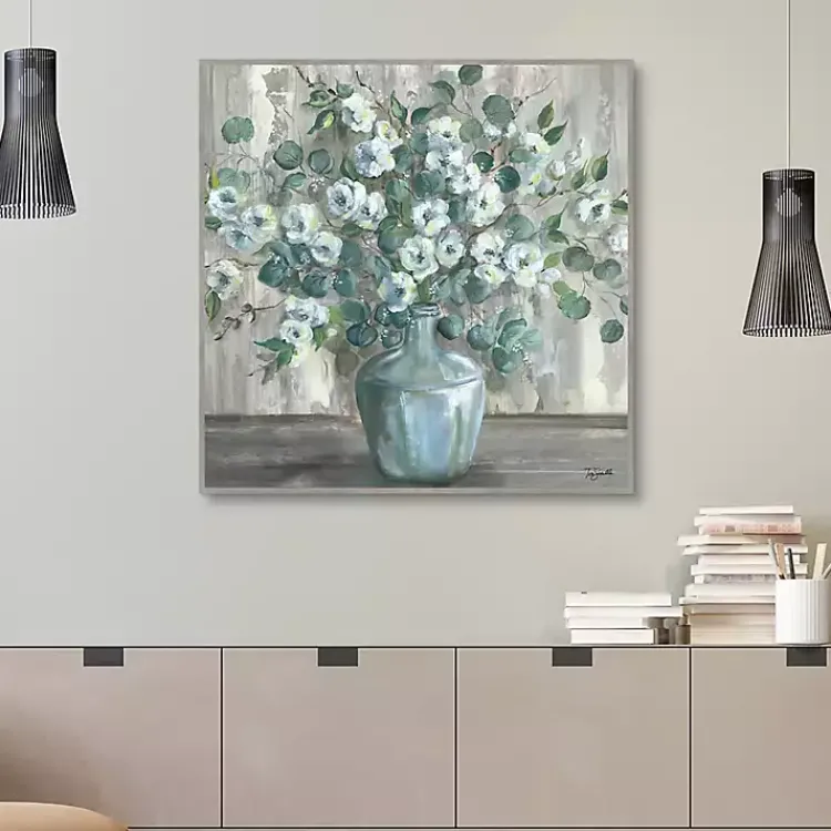 Framed Art-Kirklands Home Apple Blossom Jug Framed Canvas Art