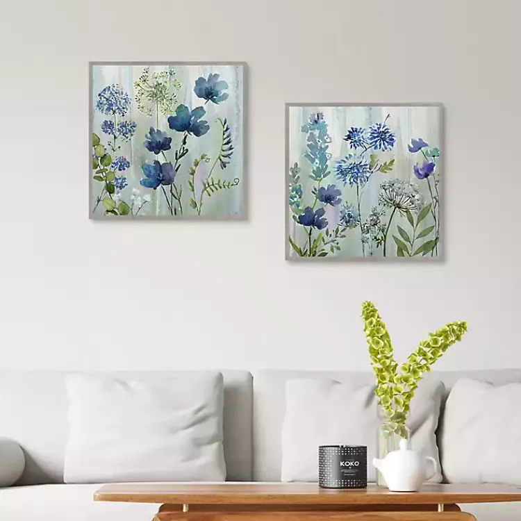 Framed Art-Kirklands Home Color Wash 2-pc. Framed Canvas Art Set