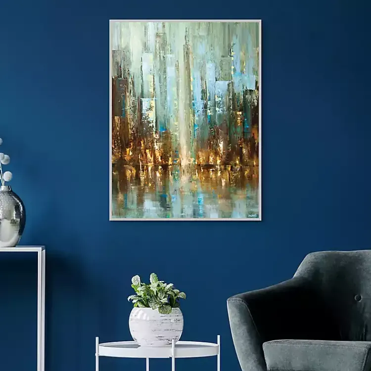 Canvas Art-Kirklands Home Before the Rain Framed Canvas Art Print