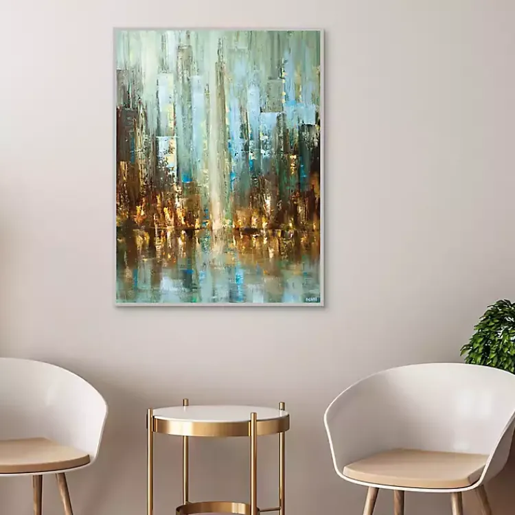 Canvas Art-Kirklands Home Before the Rain Framed Canvas Art Print