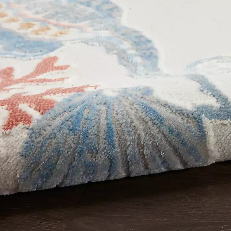 Area Rugs-Kirklands Home Ivory Underwater Paradise Area Rug, 5x7