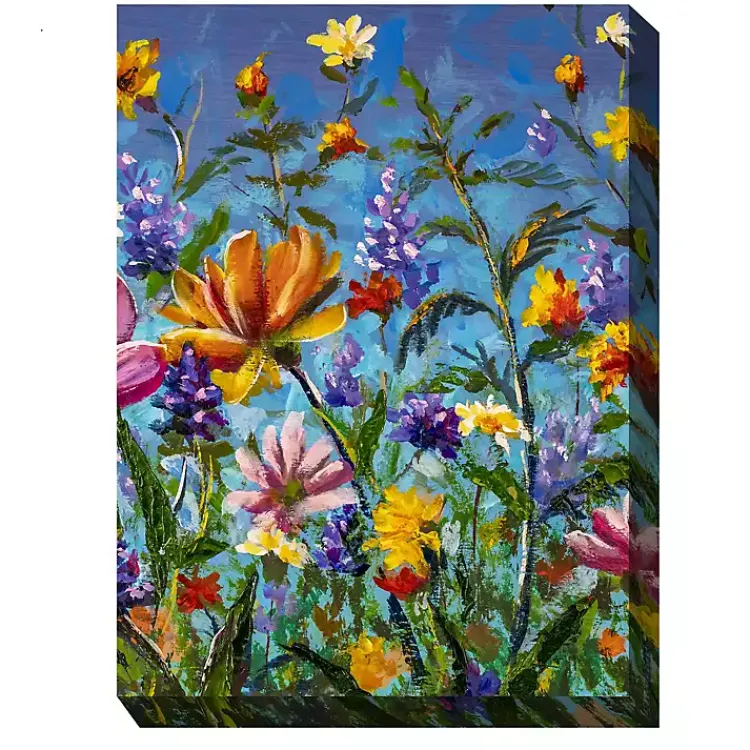 Outdoor Wall Decor-Kirklands Home Summer Heyday Outdoor Canvas Art Print