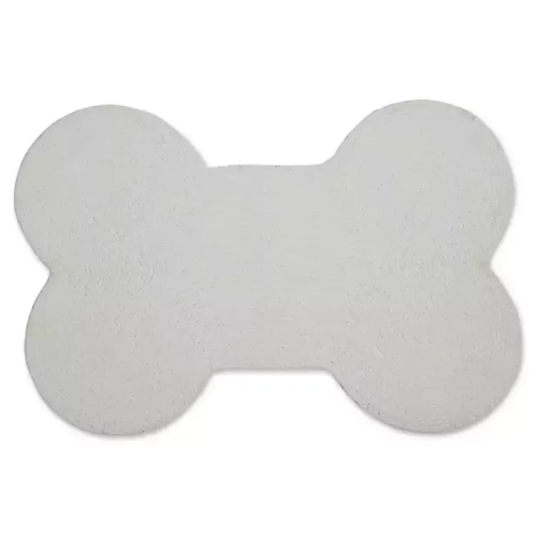 Kitchen & Floor Mats-Kirklands Home Black Buffalo Check Bone Pet Bowl Mat