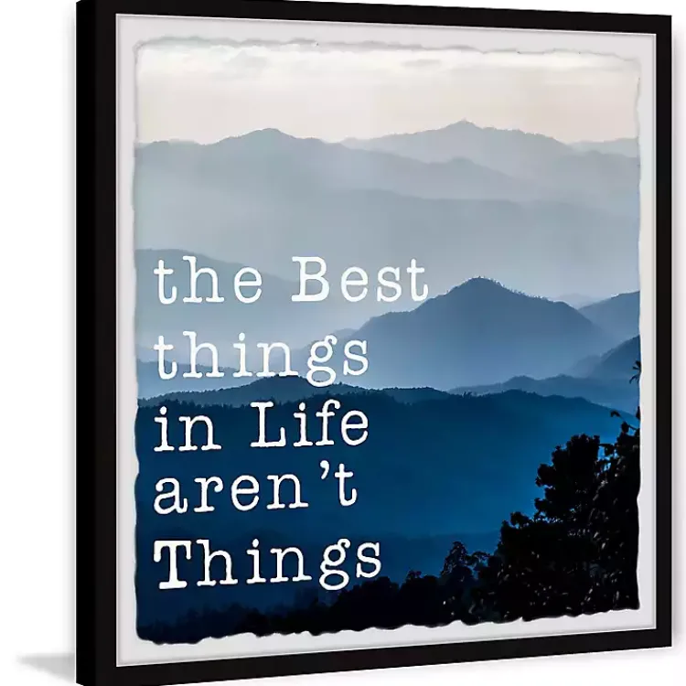 Wall Quotes & Signs-Kirklands Home Best Things in Life Framed Wall Plaque