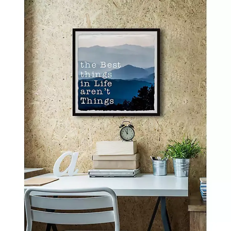 Wall Quotes & Signs-Kirklands Home Best Things in Life Framed Wall Plaque