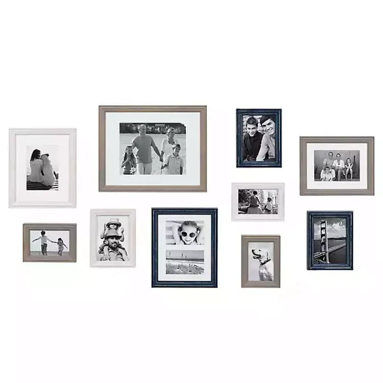 Gallery Wall Frames-Kirklands Home Navy 10-pc. Gallery Wall Picture Frame Set