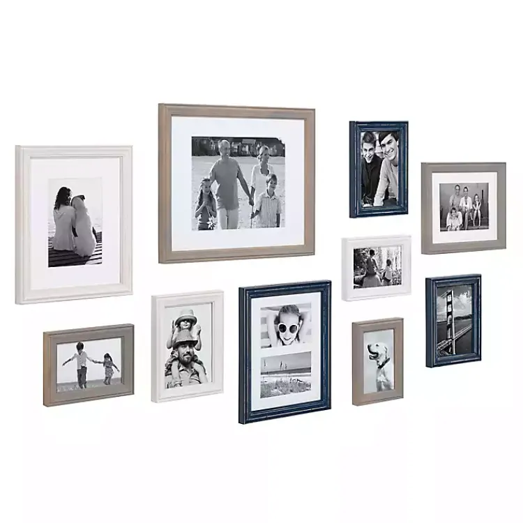 Gallery Wall Frames-Kirklands Home Navy 10-pc. Gallery Wall Picture Frame Set