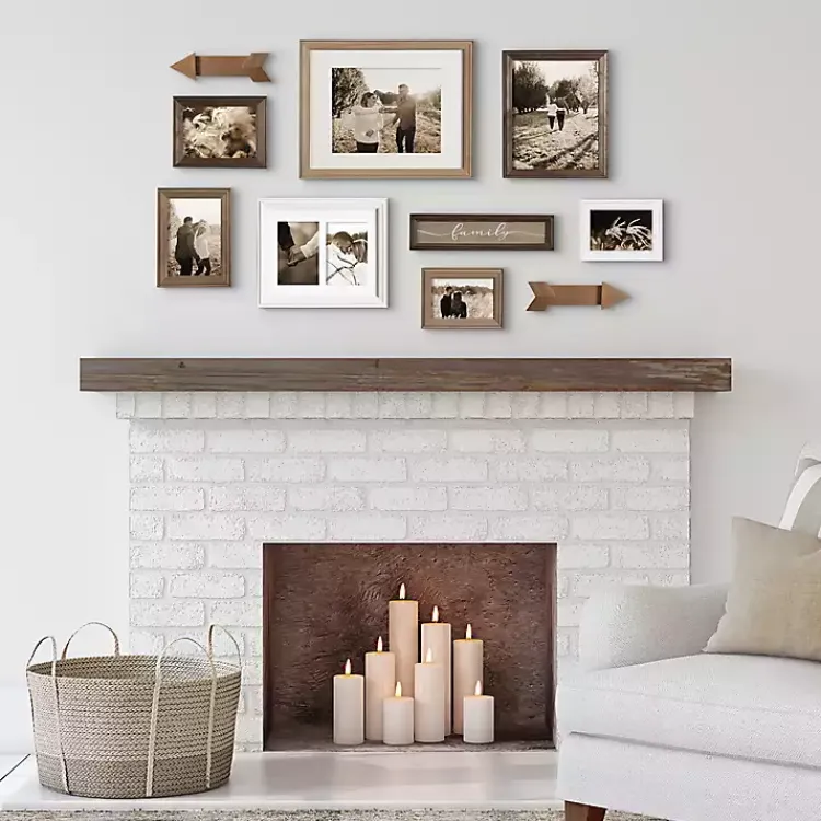 Gallery Wall Frames-Kirklands Home Brown Arrow 10-pc. Gallery Wall Picture Frame Set