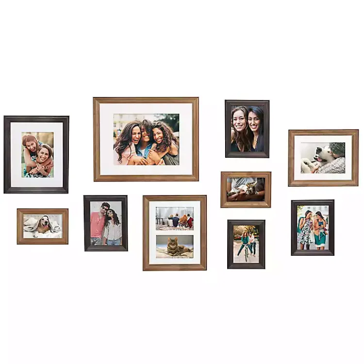 Gallery Wall Frames-Kirklands Home Brown Hues 10-pc. Gallery Wall Picture Frame Set