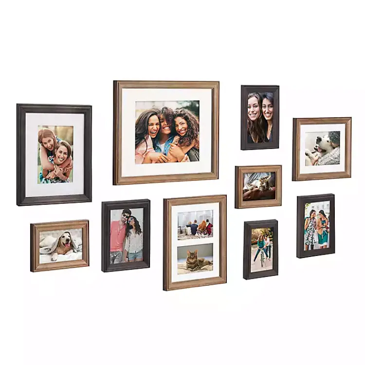 Gallery Wall Frames-Kirklands Home Brown Hues 10-pc. Gallery Wall Picture Frame Set