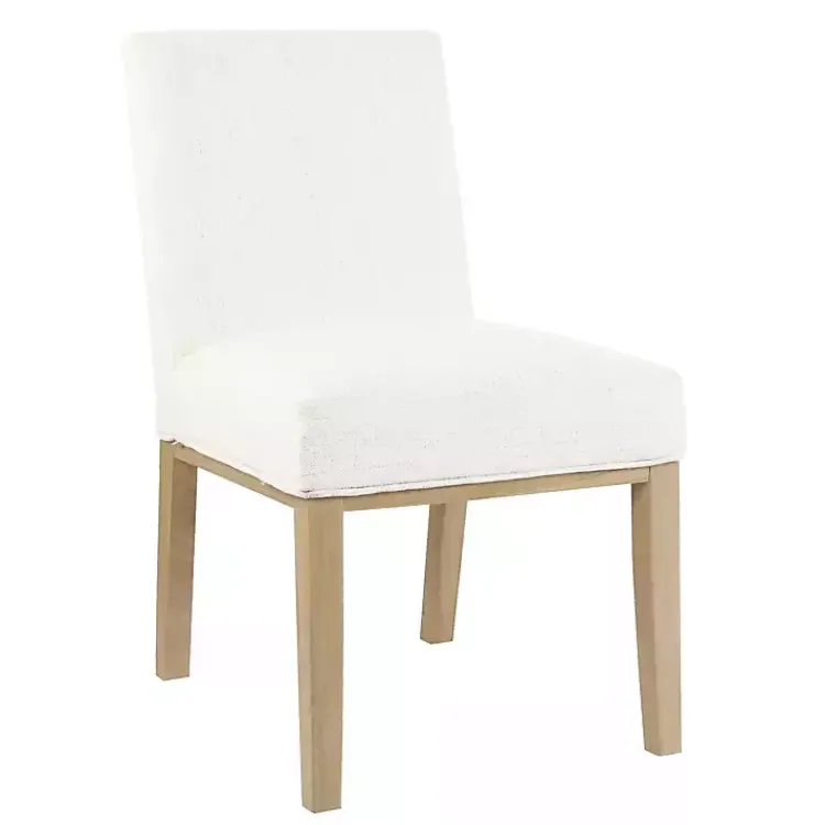 Dining Chairs-Kirklands Home Blair Stain Proof Dining Chair White