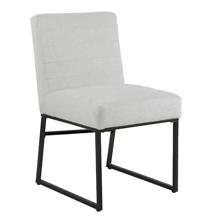 Dining Chairs-Kirklands Home Channeled Woven Dining Chair Gray