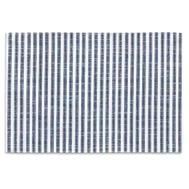 Table Linens-Kirklands Home Blue and White Striped 4-pc. Placemat Set