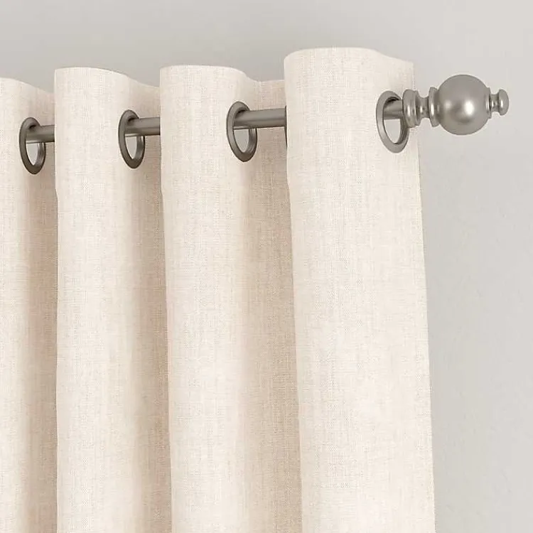 Curtains & Drapes-Kirklands Home Beige Blackout Curtains, 84 in. Tan