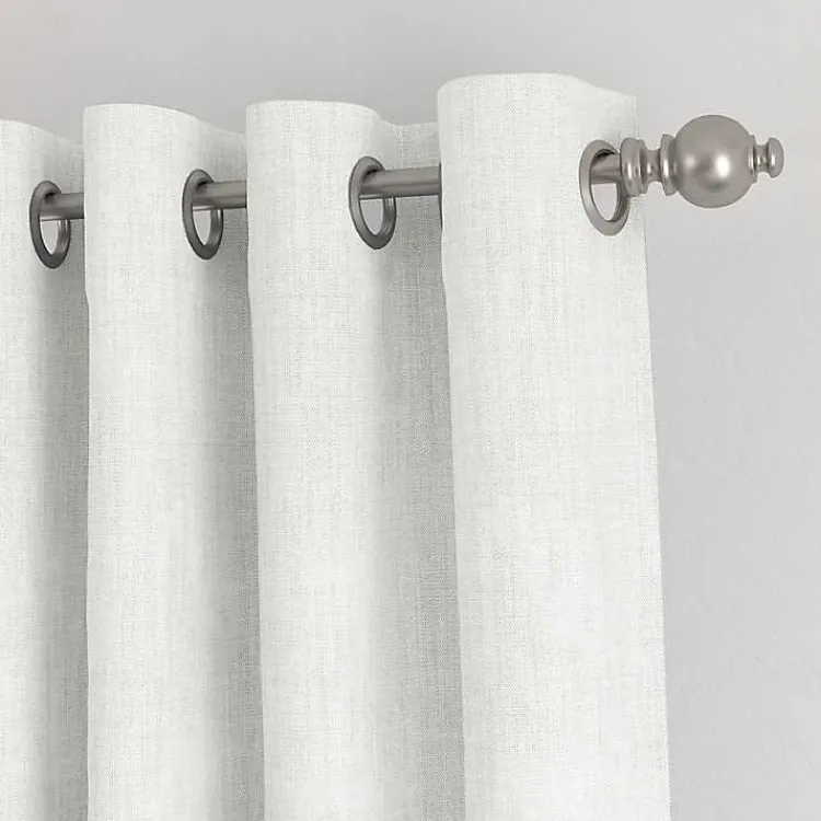 Curtains & Drapes-Kirklands Home Blackout Curtains, 84 in. White