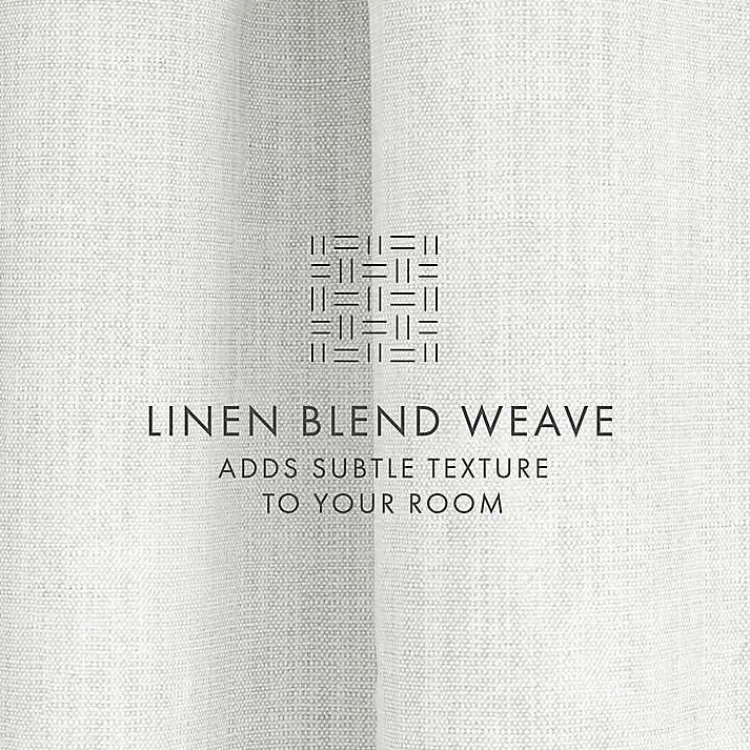 Curtains & Drapes-Kirklands Home Blackout Curtains, 84 in. White