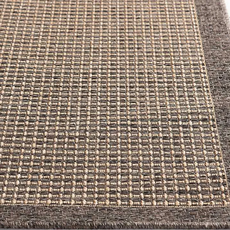 Outdoor Rugs-Kirklands Home Gather Indoor/Outdoor Area Rug, 5x7 Brown