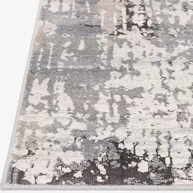 Area Rugs-Kirklands Home Waters Abstract Area Rug, 5x7 Gray