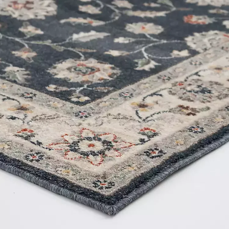 Area Rugs-Kirklands Home Navy Vintage Leni Area Rug, 5x7 Blue