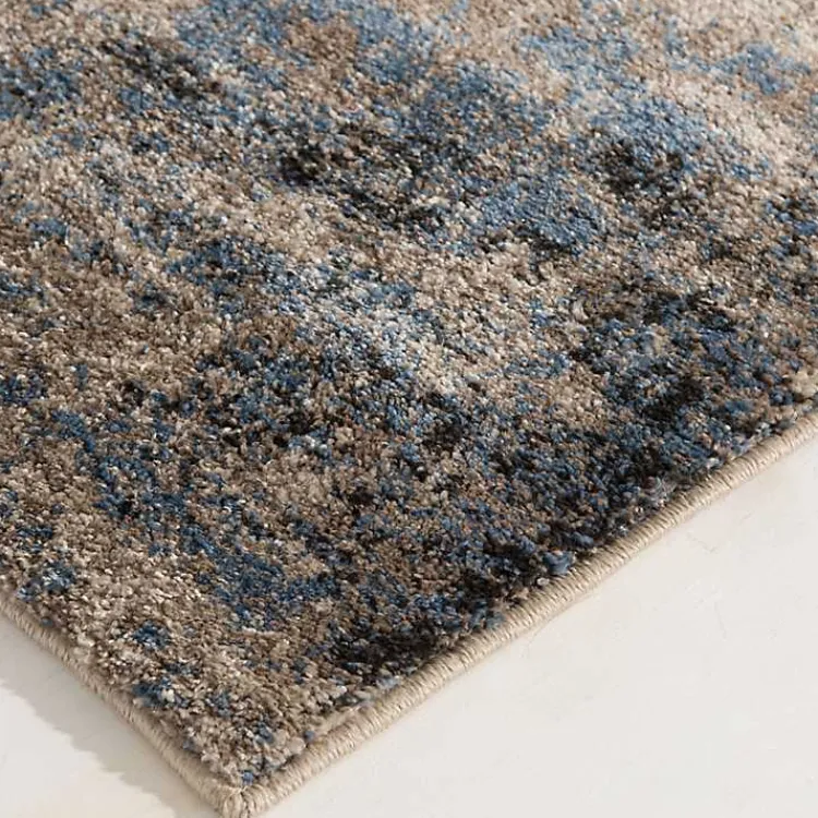 Area Rugs-Kirklands Home Abstract Jada Area Rug, 5x8 Blue