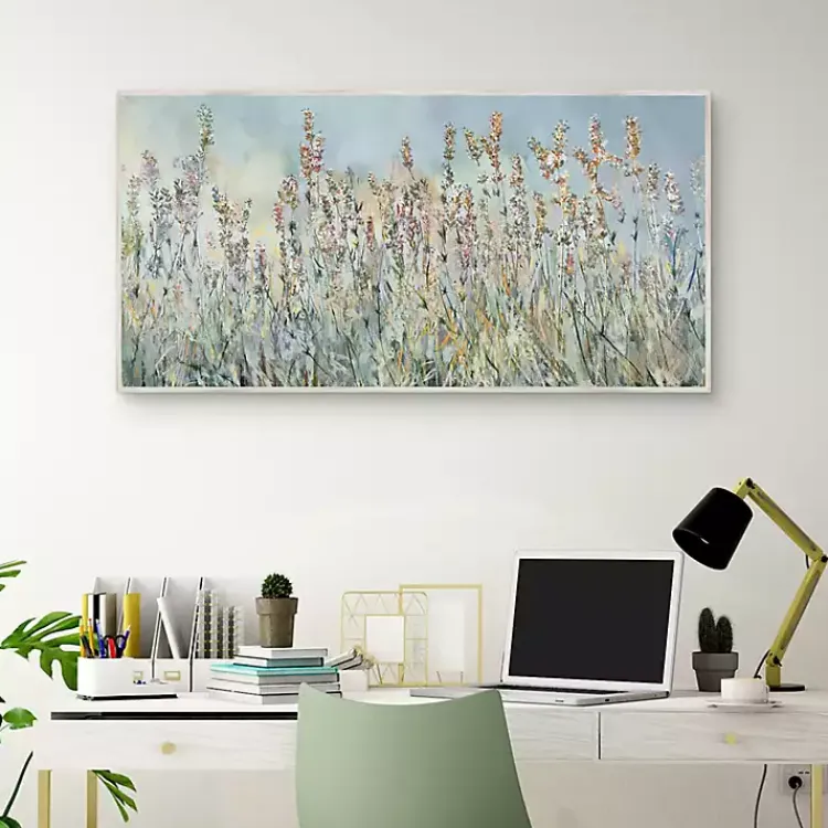Canvas Art-Kirklands Home Flowering Fields Framed Canvas Art Print