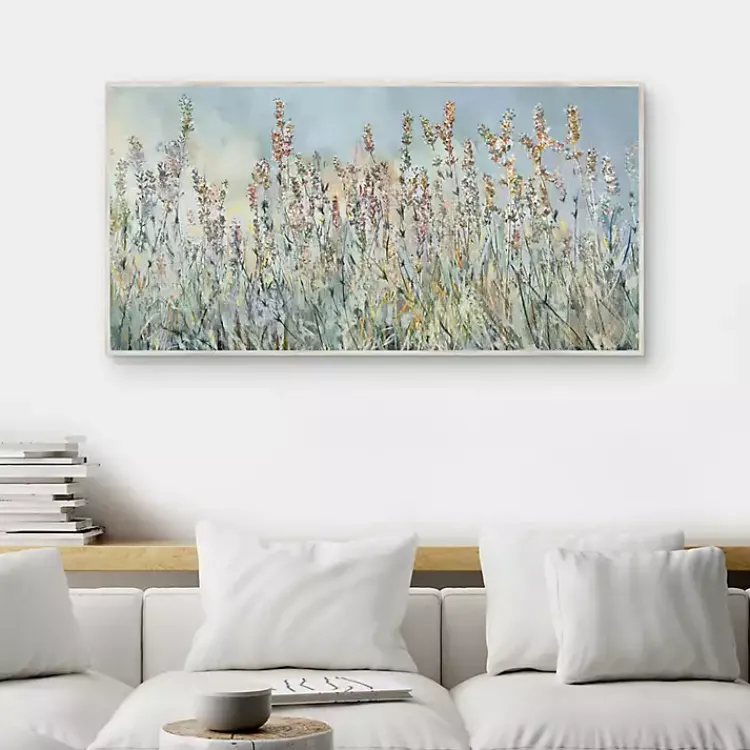 Canvas Art-Kirklands Home Flowering Fields Framed Canvas Art Print