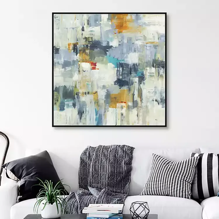 Canvas Art-Kirklands Home Layers of Life II Framed Canvas Art Print