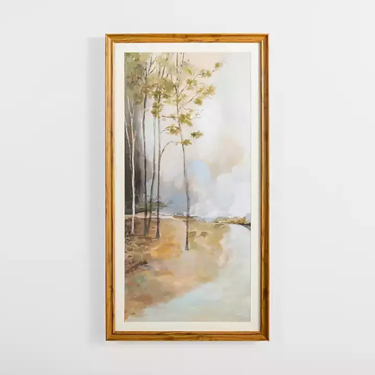 Framed Art-Kirklands Home Forest Path I Framed Art Print Multi