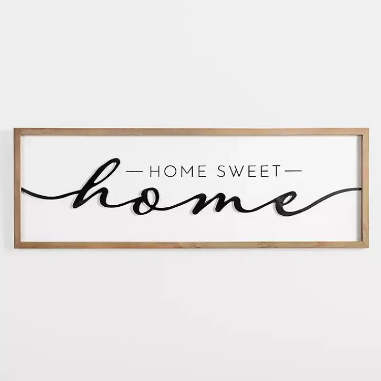 Wall Quotes & Signs-Kirklands Home Home Sweet Home Framed Wall Plaque